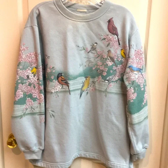Song Bird Sweatshirt Top - Picture 1 of 9